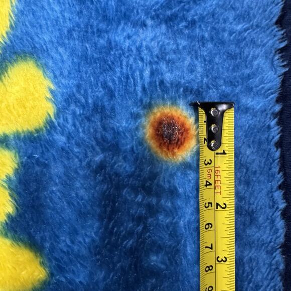 Vintage 2000s Scooby-Doo Plush Fleece Throw Blanket Cartoon Network 50”x60” HTF - Picture 11 of 11